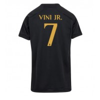 Dámy Fotbalový dres Real Madrid Vinicius Junior #7 2023-24 Třetí Krátký Rukáv